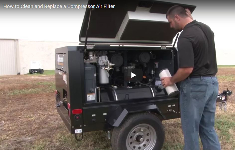 How to Clean and Replace an Air Filter on a Compressor