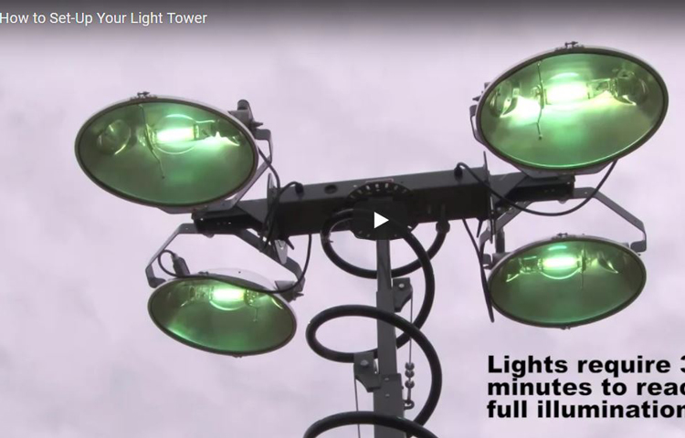 How to setup your Light Tower