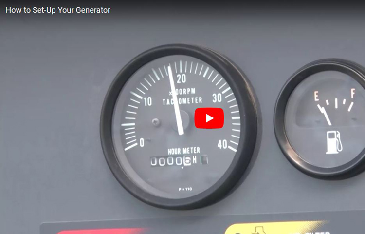 How to Set Up Your Generator | Allmand