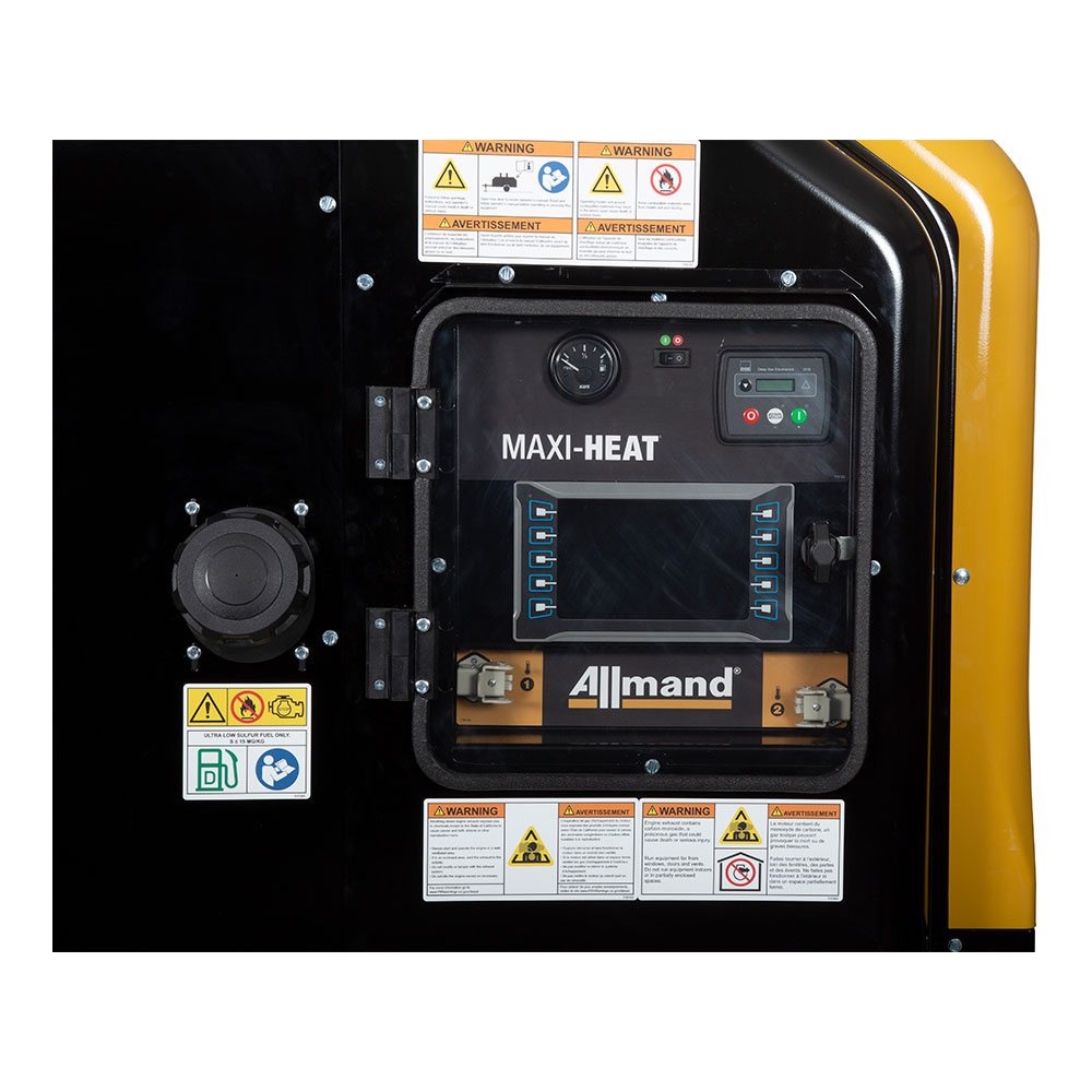 Allmand Maxi-Heat  Control Panel