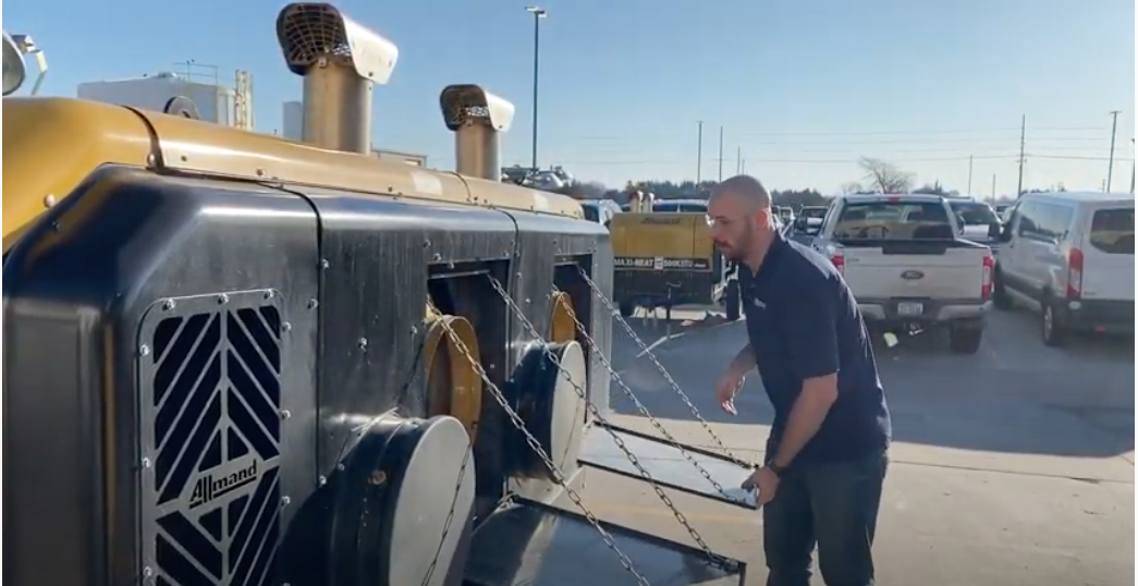 Allmand Heater Software Update